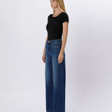 Libby Tummy Control High Rise Wide Leg Jeans