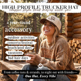 Livin' On That Blue Collar Dollar Hat
