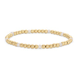 Bead & Pearl Stretch Bracelets
