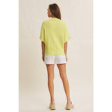 All-Day Comfort Stretchy Cotton Shorts: Off White
