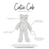 Cutie Cuddle Plush Animal Lovey