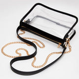 Clear Rectangle Stadium Concert Crossbody Bag