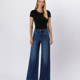 Libby Tummy Control High Rise Wide Leg Jeans