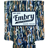 Camo Embry Outdoors Can Koozie