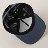 Flying Mallard Embroidered Rope Strap Trucker Hat | Blue