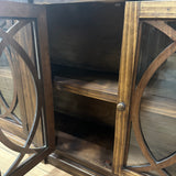 Ginny 4 Door Glass Console