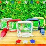 Basic Clear Purse Stadium Bag | Assorted Colors
