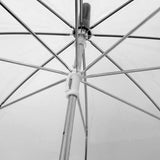 See-Thru-Bubble Wind-Resistant Premium Clear Umbrella: Black