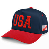 USA on Two Tone Trucker Hat