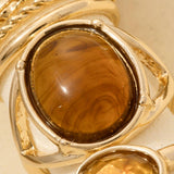 Assorted Twelve Piece Resin Ring Set: Multiple Options