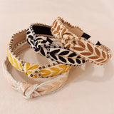 Southern French Slim Headband: Yellow