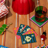 Waterproof Playing Cards, Colorful Plaid