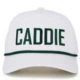 CADDIE Letter with Rope on Two Tone Trucker Hat