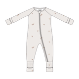 Bamboo 2-Way Convertible Zip Romper | Fawn Meadow