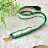 Jolina Beaded Purse Straps: Stripe