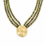 Gorgeously Draping Statement Beaded Necklace