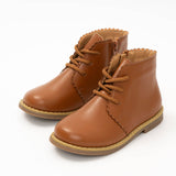 Cinnamon Scallop Trim Boot