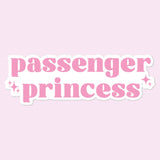 Passenger Princess Funny Sticker