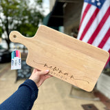 Large Newnan, Georgia Pride Cutting Board