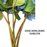Hydrangea Real Touch Stem