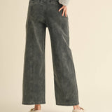 Paneled Stretch Pants | Black