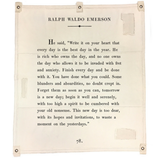Canvas Wall Hanging - Ralph Waldo Emerson