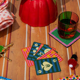 Waterproof Playing Cards, Colorful Plaid