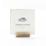 Fishers of Men Sign with Stand