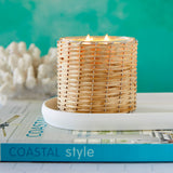 Sea Salt 2 Wick Handwoven Candle