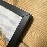 Setters Hunting Framed Artwork *damaged frame* as is.