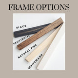 Vintage Santa Framed Canvas