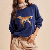 Knitted Retriever Sweater