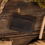 Theo Leather Card Holder Wallet |Multiple Colors
