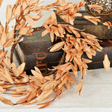 Wreath Herb Leaves Tea Stain