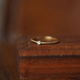 Minimalist Stacking Thin Band Ring in 925 Sterling Silver