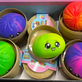 Squishy dumpling  MYSTERY rainbow and solid colors mix 