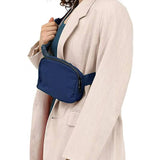 Matte Neutral Nylon Belt Bag
