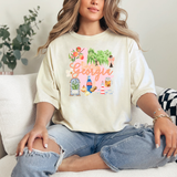 Georgia Hand Drawn State T-shirt
