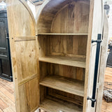 Sarah Solid Door Arch Cabinet