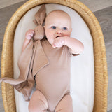 Organic Cotton Bunny Lovey | Mocha