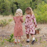 Twirl Dress: Fall Chrysanthemum