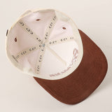 COULD BE MEANER Embroidered Corduroy Trucker Hat