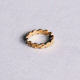 Steel Ring with Fantasy Print