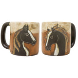 Mara Stoneware Horses Mug