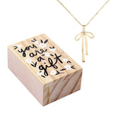 Treasure Box Bow Necklace
