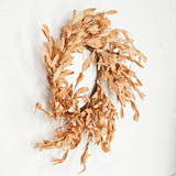 Wreath Herb Leaves Tea Stain