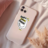 God's Silliest Goose Sticker