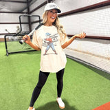 Wanna Be A Baller Ivory Graphic Tee
