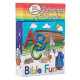 Coloring Cards Boxed 52 ABC Bible Fun for Kids