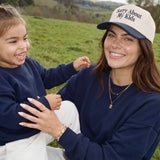 Sorry about my kids Two Tone Trucker Hat